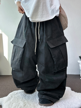 リアルミリタリーフォレストウッディバルーンカーゴリングパンツ🖤🤎🪵🌴3カラー
