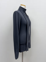 [Brushed Lining] Tie Pintuck Turtleneck T-Shirt
