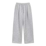[Unisex] ベーシックラインワンタックワイドスウェットパンツ (2color)