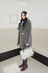 Toggle tteokbokki half-fur coat