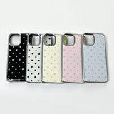 dot epoxy silver bumper case(remon chiffon)