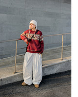 Frost nordic pattern knit