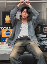 Scratcher Crop Damage Cardigan