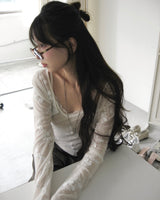 on fog flower sleeveless + slim cd SET
