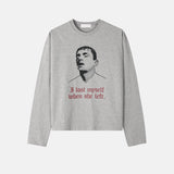Deman Vintage Artwork Crop Long Sleeve