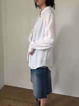 Biowashed wrinkle shirt (6color)