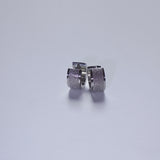 Surgical Steel Shining pearl ring earrings