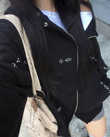 【limited price】 Vintage stud shoulder bag 