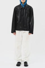 Storm Leather Zip Jacket