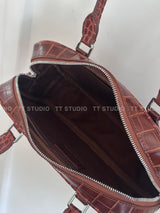 Alligator plum bag