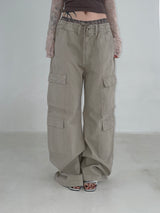  dear poket cargo pt(2 color)