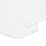 サハラヒョウ クロスバック ロゴ Uネック Tシャツ (2Color)