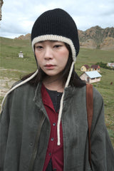 Teak Earflap Beanie (5color)