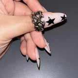 Surgical)Metallic Real Tree Bold Ring