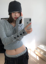 Dali Stripe Reversible Beanie