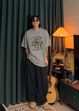 アパチカモヘビーピグメントショートスリーブTシャツ 4カラー