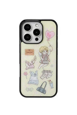 【即日発送】Angel dress-up iphone case