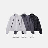 Aria Coating Zip Blouson (3color)