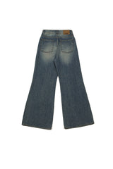 Twilight Bootcut Pants [Blue]