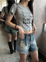 [S/S] レギュラープリンティングハーフTシャツ(3color)
