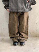 ハグインカットコットンバルーンワイドパンツ