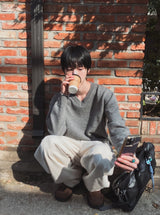 モクワピンタックバルーンパンツ