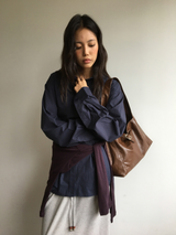 ペーパー ドロップ シャツ (4color)