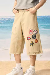 Destroyed Badge Utility Shorts