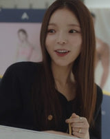 [Worn by aespa Ningning, Giselle, Park Jin-joo, Ria Kim, Oh Yeon-seo, Ye-won] ボール925シルバー+ 14kゴールドメッキ調整可能サイズリングR045-02G