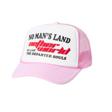 NOBODYS TRUCKER HAT PINK