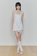 PURITY DRESS white
