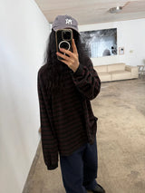 washing stripe T