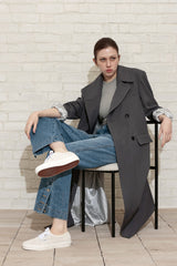 MAXIMAL DOUBLE COAT_GRAY