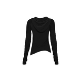 WMNS BEUTER® BLACK BALACLAVA HOODIE / WMNS BEUTER® ブラック バラクラバフーディ