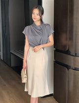 Chero Slit Mermaid Skirt