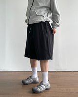 Curved Bermuda Sweatpants
