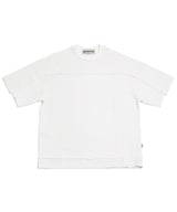 ローカットラインハーフTシャツ_ホワイト