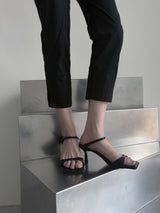strap sandal heels (2color)