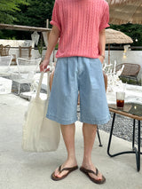 Taly bermuda denim pants