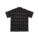 ARGYLE FUNK HALF SHIRTS BLACK