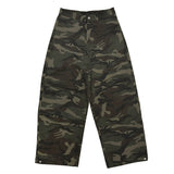 (Unisex) Camo pintuck pants