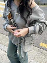 Fortune Bag (Nubuck Light Grey)