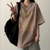 E-TION Box fit short-sleeved T-shirt