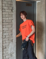 アトリエ レタリング ショート スリーブ Tシャツ
