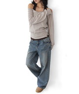 NC Low-Rise Wide Jeans