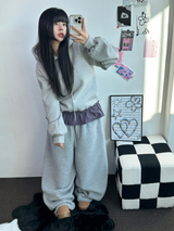 スノーウィングバルーングレースロングパンツ 🤍🖤🧸3カラー