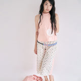Flower sweat pants