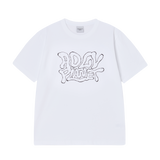 25SS ADLV PLANET SHORT SLEEVE T-SHIRT WHITE