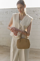 BROSCHE BAG MINI BEIGE