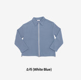 Porine Two-Way String Zip-Up